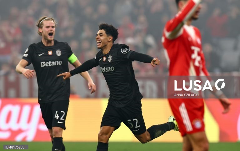 Futebol: Liga dos Campeões: Bayern Munique vs Sporting