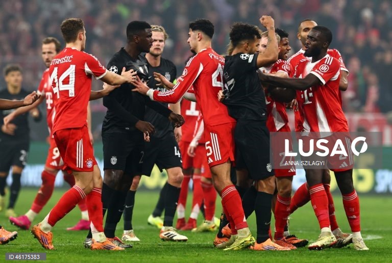 Futebol: Liga dos Campeões: Bayern Munique vs Sporting