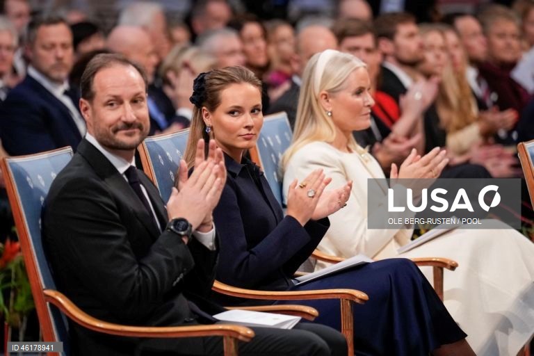 Noruega: Cerimónia de entrega do Prémio Nobel da Paz 2025