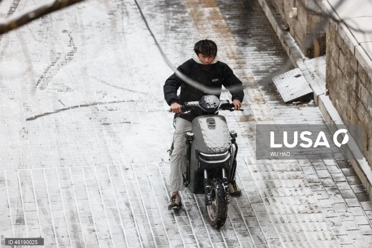 China: Neve em Pequim