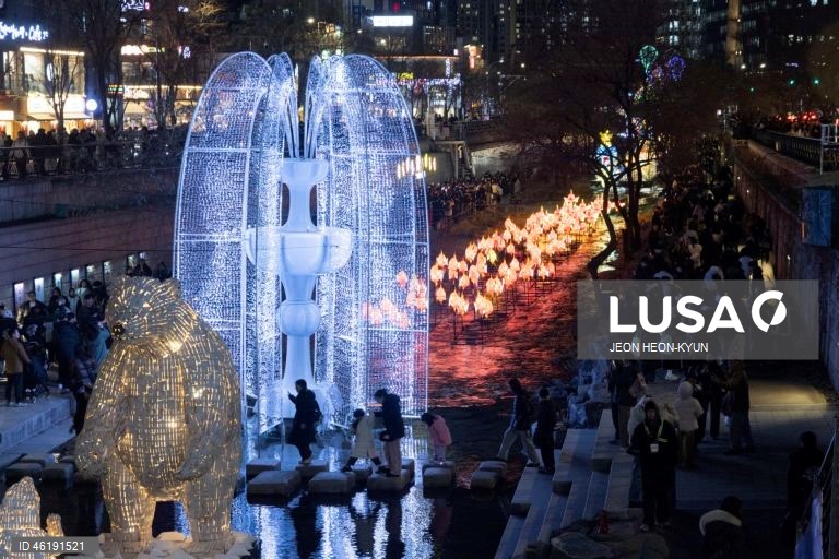 2025 Seoul Winter Festa abre em Seul