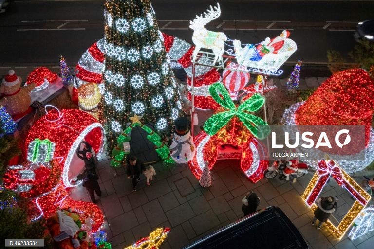 Preparativos para o Natal