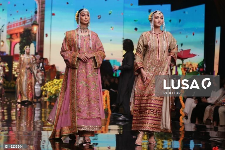 Semana de Alta Costura Nupcial em Lahore, Paquistão