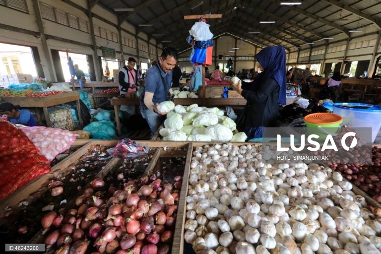 Indonésia: Mercado de rua em Aceh Besar