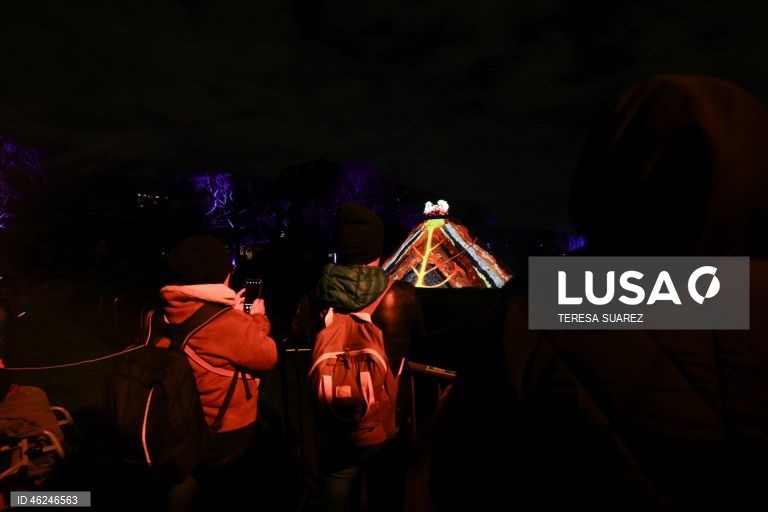 França: Festival de luzes em Paris