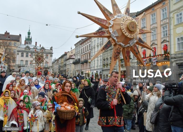 Ucrânia: Celebrações de Natal em Lviv