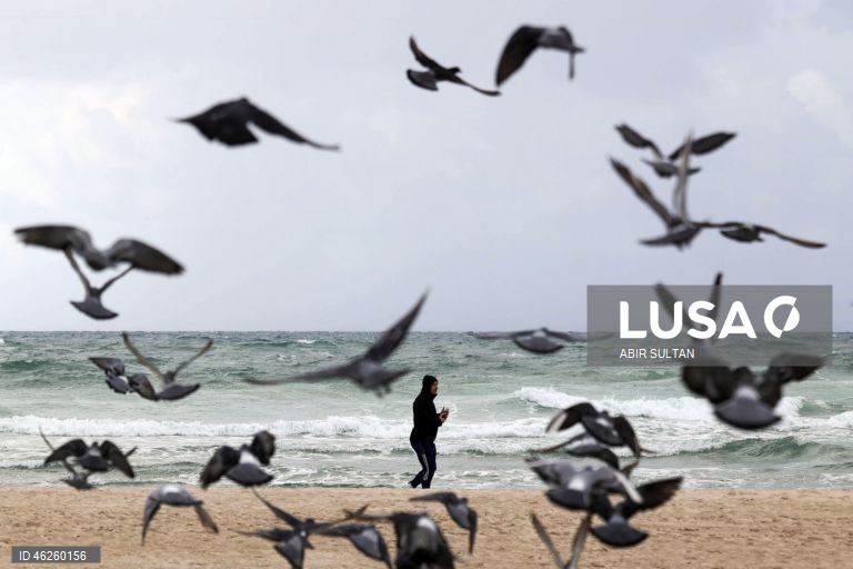 Israel: Tempo tempestuoso em Tel Aviv