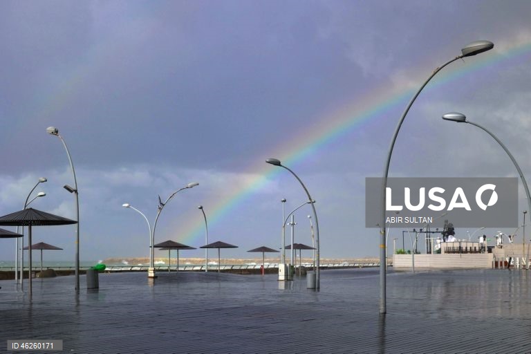 Israel: Tempo tempestuoso em Tel Aviv