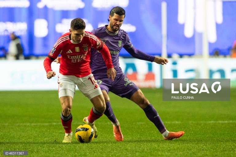 Futebol: Sporting de Braga vence o Benfica nas meias finais da Taça da Liga