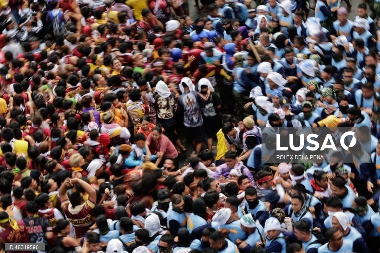 Filipinas: Festa católica de Jesus Nazareno celebrada em Manila