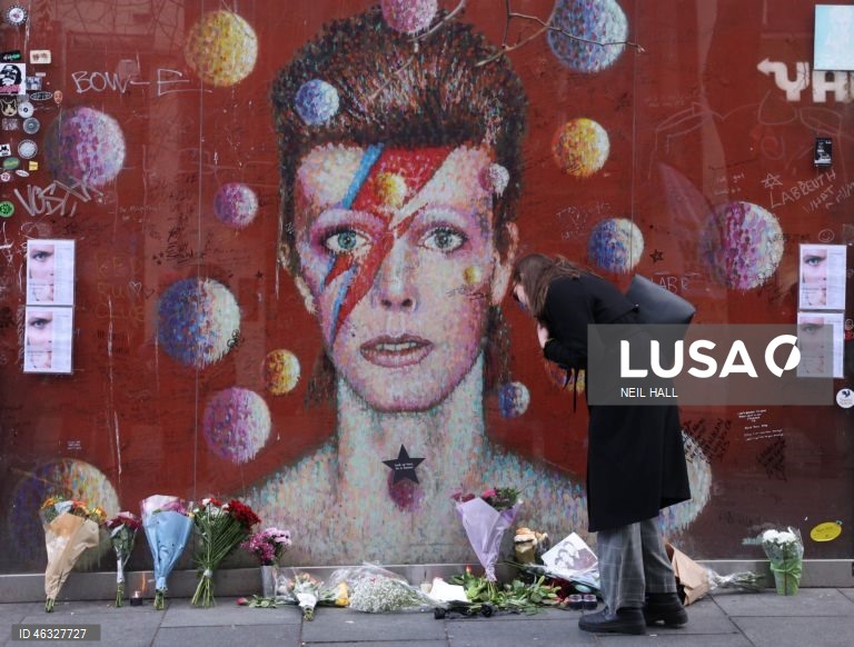 Londres: 10.º aniversário da morte de David Bowie