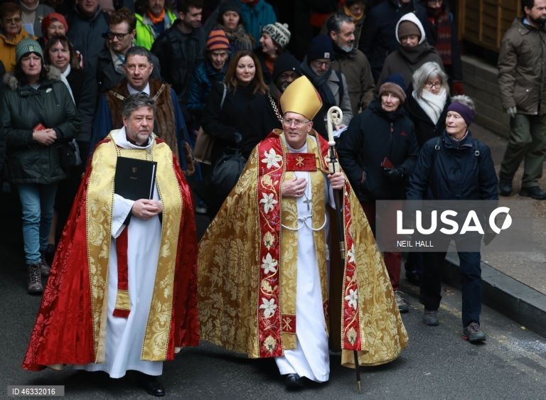 Londres: Bênção do rio Tamisa