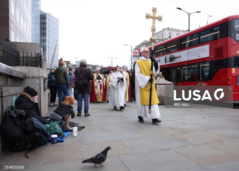 Londres: Bênção do rio Tamisa