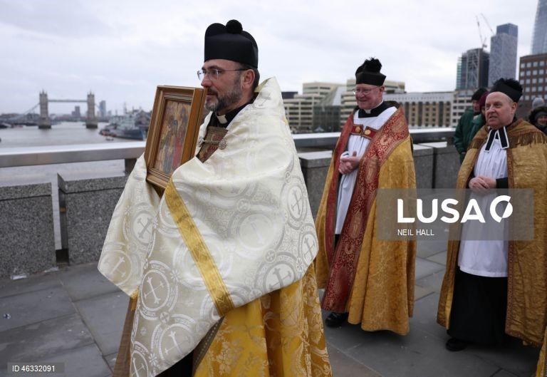 Londres: Bênção do rio Tamisa