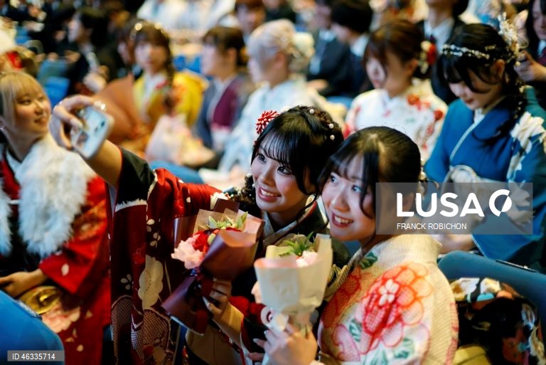 Japão: Cerimónia do Dia da Maioridade em Yokohama