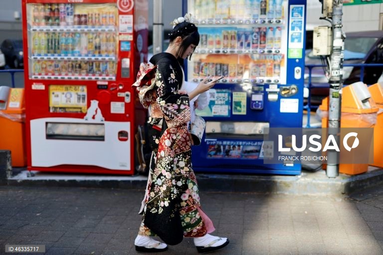 Japão: Cerimónia do Dia da Maioridade em Yokohama