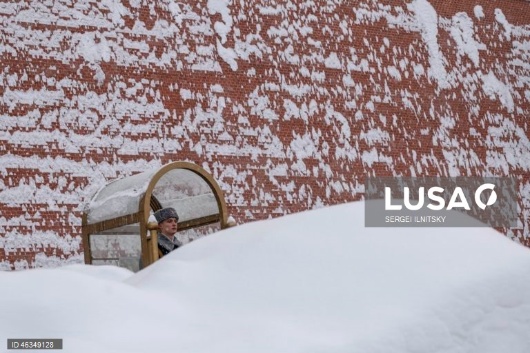 Rússia: Inverno em Moscovo