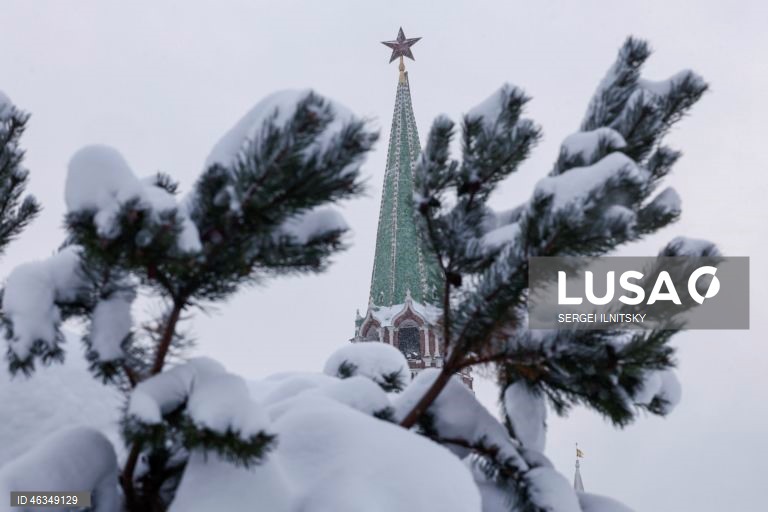 Rússia: Inverno em Moscovo