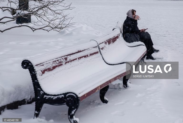 Rússia: Inverno em Moscovo