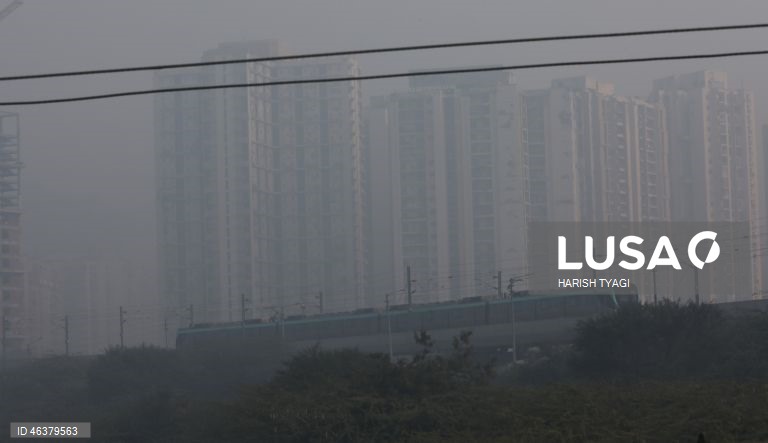 Nova Deli: Aumento do nível de poluição atmosférica