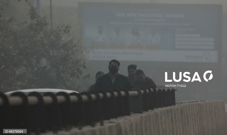 Nova Deli: Aumento do nível de poluição atmosférica