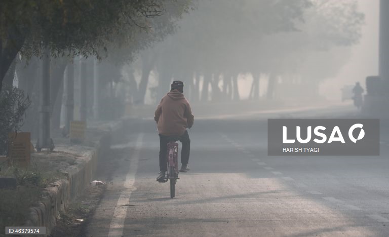 Nova Deli: Aumento do nível de poluição atmosférica