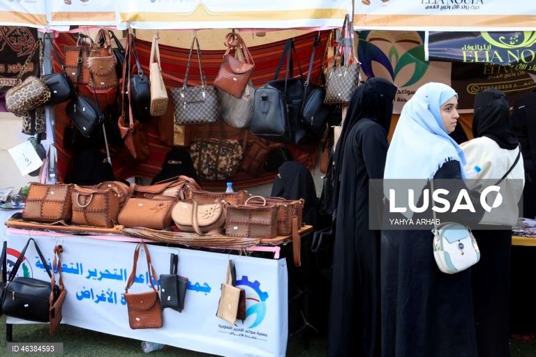Iémen: Bazar em Saná vende produtos artesanais feitos por mulheres