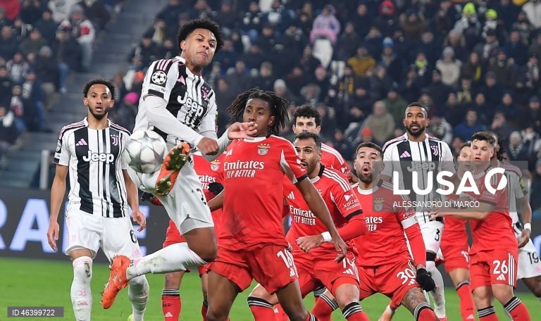 Futebol: Liga dos Campeões - Juventus vs Benfica