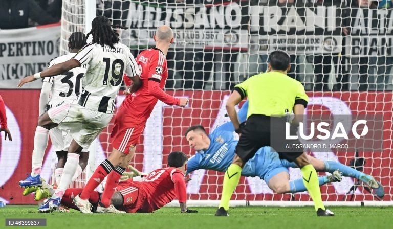 Futebol: Liga dos Campeões - Juventus vs Benfica