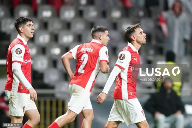 Futebol: Liga Europa - Sporting de Braga vs Nottingham Forest 