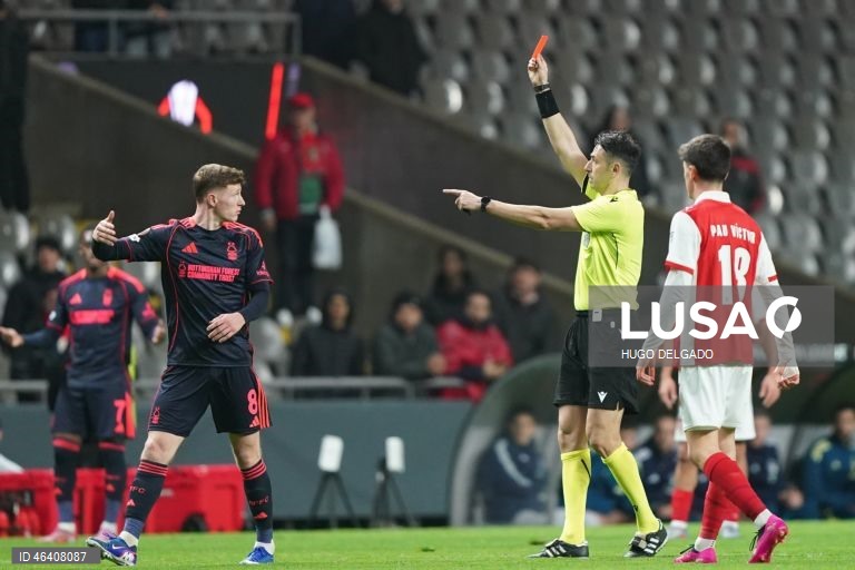 Futebol: Liga Europa - Sporting de Braga vs Nottingham Forest 