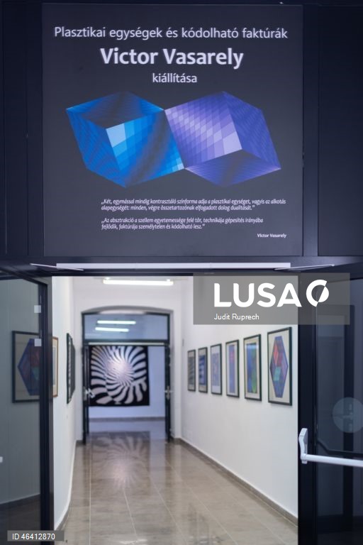 Hungria: Exposição de Victor Vasarely no Museu Janus Pannonius em Pecs