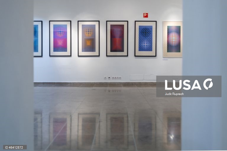 Hungria: Exposição de Victor Vasarely no Museu Janus Pannonius em Pecs