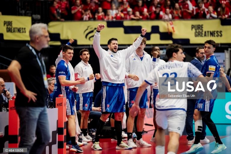 Andebol: Campeonato da Europa - França vs Portugal 