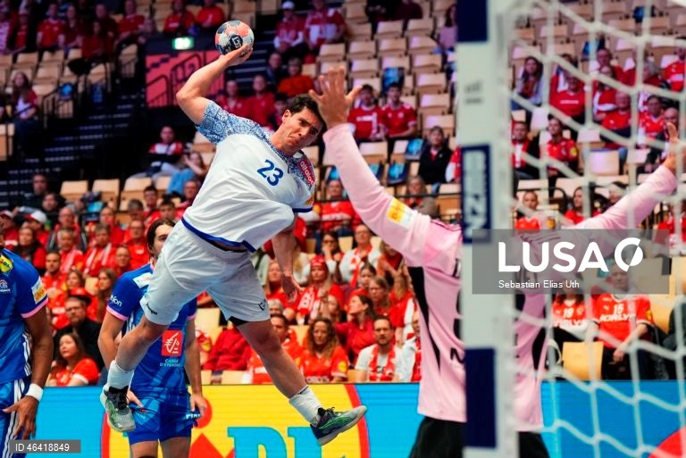 Andebol: Campeonato da Europa - França vs Portugal 