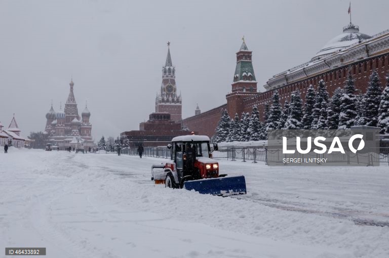Rússia: Inverno em Moscovo