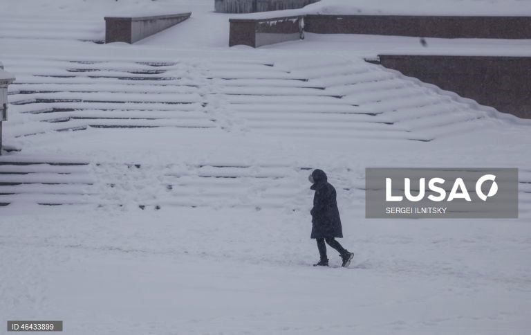 Rússia: Inverno em Moscovo