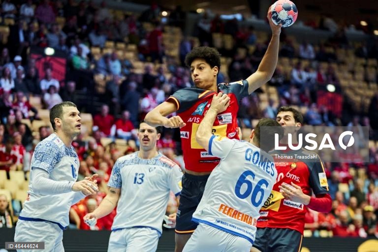 Andebol: Campeonato da Europa: Espanha vs Portugal