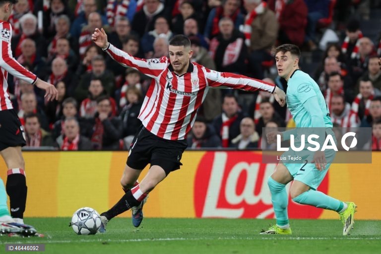 O Sporting apurou-se hoje para os oitavos de final da Liga dos Campeões de futebol, ao vencer o Athletic Bilbau, por 3-2, na última jornada da fase de liga, com um golo de Alisson Santos, aos 90+4 minutos.