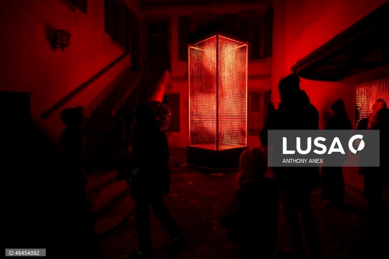 Suíça: 10.º Festival de Luzes nas ruas de Murten