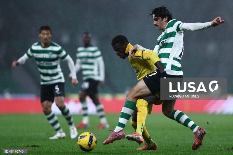 O Sporting colocou-se hoje, provisoriamente, a quatro pontos do líder FC Porto, ao vencer em casa o Nacional por 2-1, em encontro da 20.ª jornada, para o terceiro triunfo consecutivo nos descontos em todas as provas.