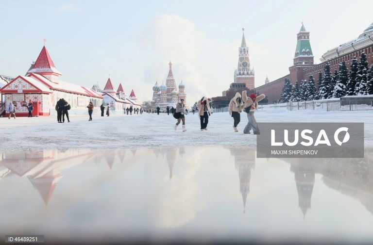 Rússia: Inverno em Moscovo