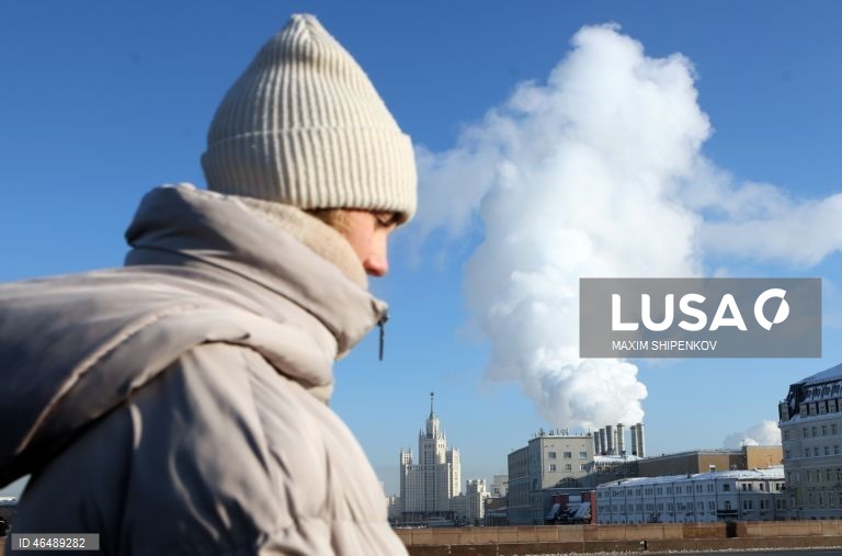 Rússia: Inverno em Moscovo