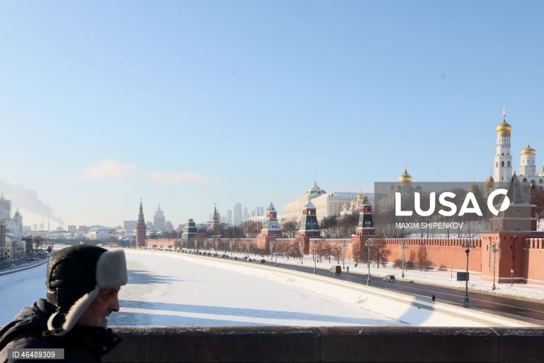 Rússia: Inverno em Moscovo