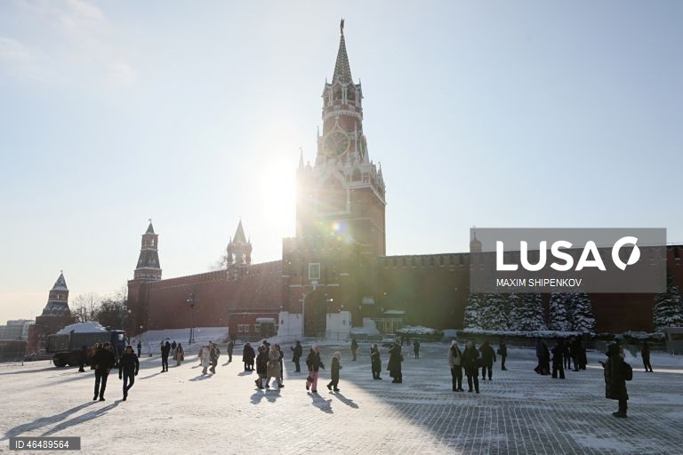 Rússia: Inverno em Moscovo