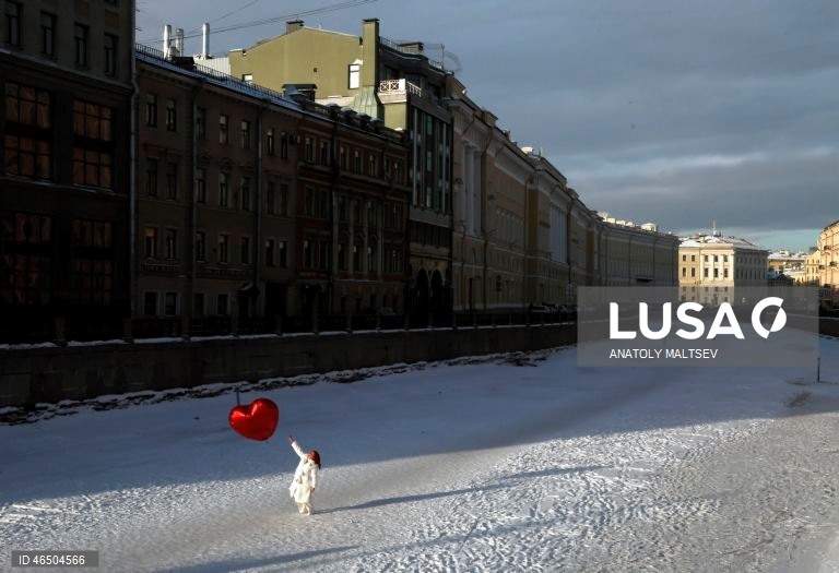 Rússia: Inverno em S. Petersburgo