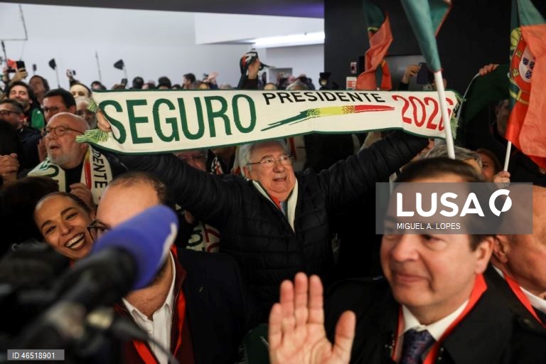 António José Seguro vence as eleições presidenciais de 2026