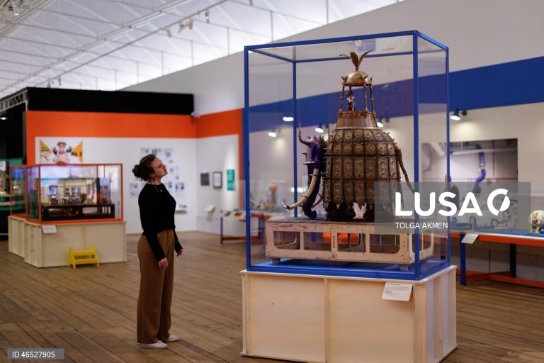 Inglaterra: pré-estreia de Wallace e Gromit e Amigos "Por dentro da Aardman" no Young V&A, em Londres