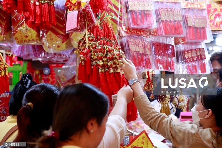 Preparativos para o Ano Novo Lunar Chinês