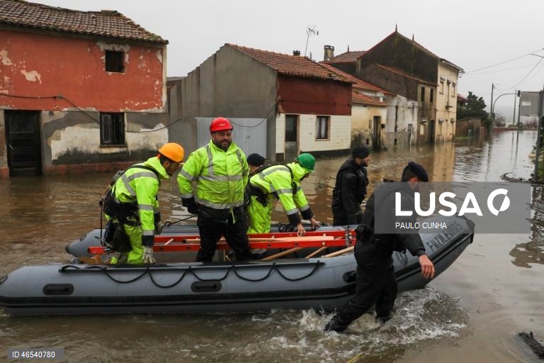 Mau tempo em Portugal